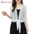 Jacket Cardigan Anti-UV Elegant Fashion Outdoor Thin Sunscreen Thin Jacket. 