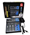 4 CHANNEL USB MIXER - INF4USB Live Studio Stereo  bluetooth Mixer Sound Mixing DJ USB Console Kandy Musical HUb. 