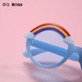 OQ BOGA 4 Styles Fashion Unisex Multicolor Round Lens Anti-UV Kids Sunglasses Children Eye Protection Plastic Full Rim UV400 Sun Glasses. 