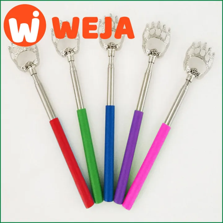 【WEJA】Back Scratcher Telescopic Scratching Backscratcher Massager Kit Back Scraper Extendable Telescoping Itch Health Products Hackle
