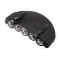 Hat Clip Light 5 Led Headlamps Cap Lights Clip On Hat Headlight Night Fishing Light With Battery For Hiking Fishing. 