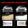 h3 led headlight bulb-2 x LED Bulbs H3 6000K Super White-white. 