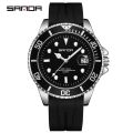 SANDA Brand Fashion Business Luxury Waterproof Quartz Men's Watch. 