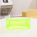 Fashion Vintage Ladies Jelly Solid Color Clear Bag Casual Women Handbags Purse Mobile Phone Shoulder Bag Festival Gifts. 