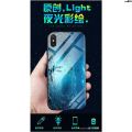 Silicone iPhinex Phone case ihonex Mirror iphoneX Fork pgiphong Apple Luminous iPhone10 Soft iPhonrX Glass cover x︼. 
