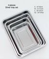 Stainless Steel Cake Tray / Dessert Tray Multipurpose Pans. 