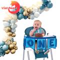 Balloon Garland Arch Set 1 Set Balloon Garland Arch Kit Vintage Blue White Golden Leakproof Thicker Baby Shower Birthday Party Wedding Decoration Latex Balloon Party Supplies Latex Balloon Garland. 