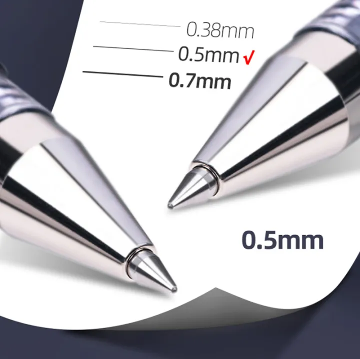 0.5mm%20Ballpoint%20Pen%20Black%20Blue%20Red%20Refill%20Ink%20Color%20Students%20School%20Office%20Stationery%20-%20Image%202