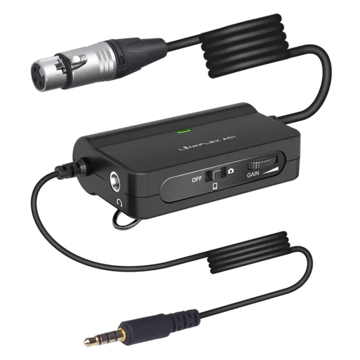 For%20Smartphone%20DSLR%20Cameras%20Camcorders%20LINKFLEX%20AD1%20Microphone%20Preamp%20Amplifier%20XLR%20to%203.5mm%20Audio%20Adapter%20-%20Image%208
