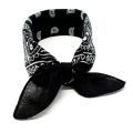 Fashion Bandana Scarf 55CM x 55CM Organic Cotton Unisex Stylish Popular Accessory lensu serviette. 