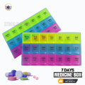 7 Days Medicine Box [Morning, Noon, Night] Weekly Medicine Organizer l Portable Medicine Tablet Dispenser l Storage Box l Travel Pill Box Container Case. 