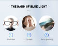 Blue Light Filter Eye Protect From Dust Version Round Lens Stylish Boys and Girls Eyewear Computer Glass Men and Women Nerd Glasses Blue Light Cut Eye Wear Sunglasses for Men and Women 062. 