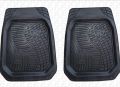Universal Front And Rear Black Color Bucket Mats 5Pcs Full Carpet Set - No 1. 