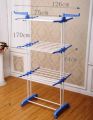 Three (3) Layer Powder Coating Steel Cloth Rack. 