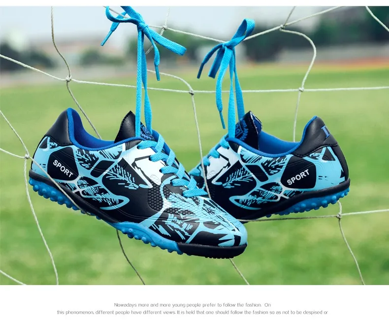 Zhipiona Soccer Shoes Track Spikes Male and Female Primary and