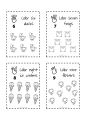 ASL (Sign Language) - Numbers 1-9 Coloring Pages. 
