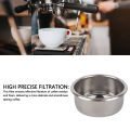 Coffee Basket Filter Coffee Stainless Filter Basket Fine Mesh for Home. 