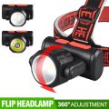 LED Head Light Lamp Adjustable Waterproof for Camping Hiking Fishing. 