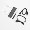【United States 】 Case M.2 to USB 10Gbps External Hard Drive Enclosure For NVME PCIE NGFF Key Dual Protocol SSD Disk. 