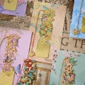 Metal Metal Bookmark Vintage Retro Bronzing Floral Bookmark Hollow Painting Hollow Bookmark for Students Readers Writers Book. 