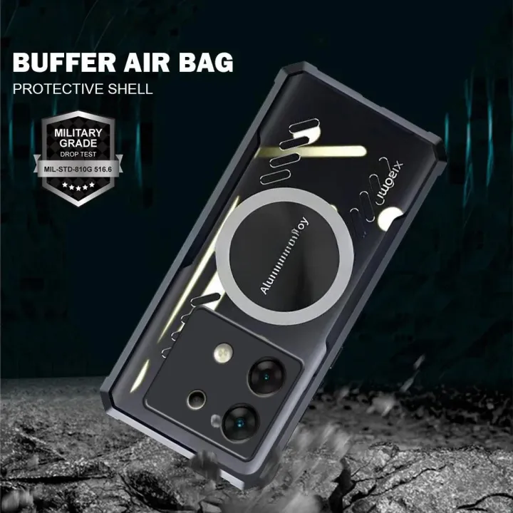 Gamer%20Phone%20Case%20for%20Infinix%20Zero%2030%205G%20Graphene%20Heat%20Dissipation%20Cover%20Eight%20Holes%20Breathable%20Transparent%20Slim%20Casing%20-%20Image%203