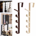 1Pc Creative Home Multifunctional 5-Hook Practical Clothes Hook Door Rear Towel Hook Kitchen Bathroom Manager. 