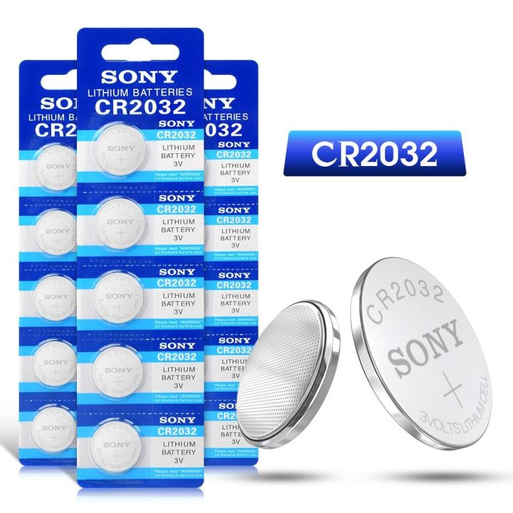 1pcs SONY CR2032 Lithium Button Batteries Coin Cell Battery 3V for Watch Remote and Electronic Appliance