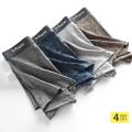 MiiOW 4Pcs Underwear Antibacterial Men Underwear  Shorts Breathable Male Panties Boxershorts Colorful Underpants Lingerie L-3XL. 