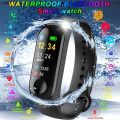 Smart Band Watch Bracelet Wristband Fitness Tracker Blood Pressure HeartRate M3` And Mi Xiaomi 10400 H+MAh Power Bank - All Mobile Phone Support. 