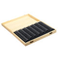 100PCS reinforced wooden commemorative coin torage box. 