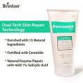 Brinton Psoramist Moisturizing Cream for Psoriasis | Natural Enzyme Papain with 1% Salicylic Acid | Enriched with 15 Natural Ingredients | Skin Friendly PH | Dermatologically Tested - 150g (FROM INDIA)SAB. 
