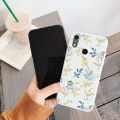 Vintage Flowers Leaves Plant Rose Phone Cases For Huawei Y9 Y7 Y6 Prime 2019 Honor 8A Fundas Silicone Protective Soft Back Cover. 
