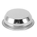 2PCS Coffee Portafilter Basket 58mm Stainless Steel 2 Cups Single Layer Filter. 