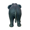 Asian Elephant - High Quality Handcrafted rubber animal toy. 