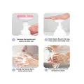 300ml cat paw/flower foam bottle PE flower cat paw pump head hand sanitizer bottle cat paw pump head foam mousse bottle. 