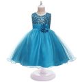 Girl Clothing Flower Sequins Dress For Christmas Halloween Brithday Party 3-10Y Kid Princess Tutu Dresses Child Vestidos Clothes. 