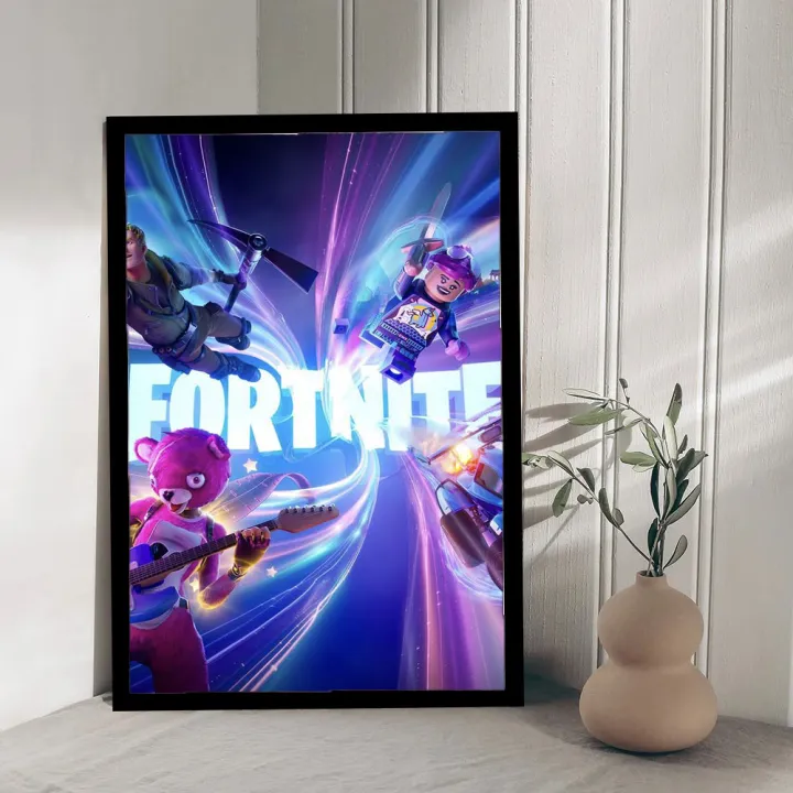 A4%20Sized%20Poster%20Fortnite%20Mobile%20Gaming%20Wall%20Posters%20PVC%20Framed%20Wall%20Decors%20-%20Image%208