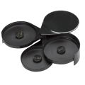 3 Tier Bartender ABS Tool Cocktail Accessory Glass Rotating Salt Home. 