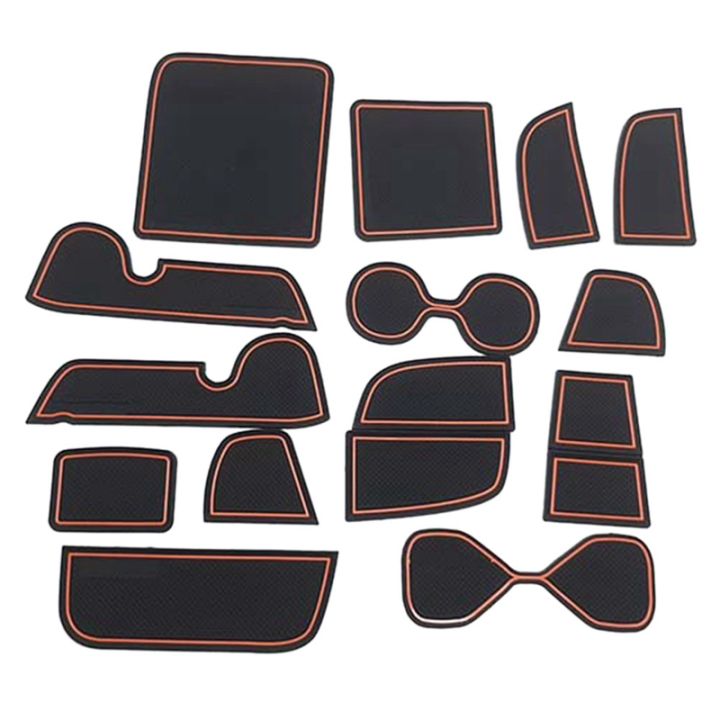 15Pcs%20Gate%20Slot%20Pad%20for%20Honda%20HRV%20HR-V%20Vezel%202021%202022%20Accessories%20-%20Image%204