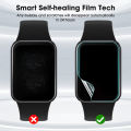 Hydrogel Film for Xiaomi Band 9 Active Smartwatch Anti-scratch Soft TPU Screen Protectors HD Tempered Films for Miband 8 Active. 