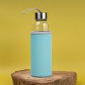 Travel Glass Water Bottle - 500ml. 