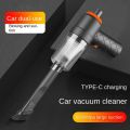 2 In 1 Portable Mini Home and Car Vacuum Cleaner & Air Blower Cordless Handheld Mini Auto Vacuum Cleaner for Car Interior Home Computer. 