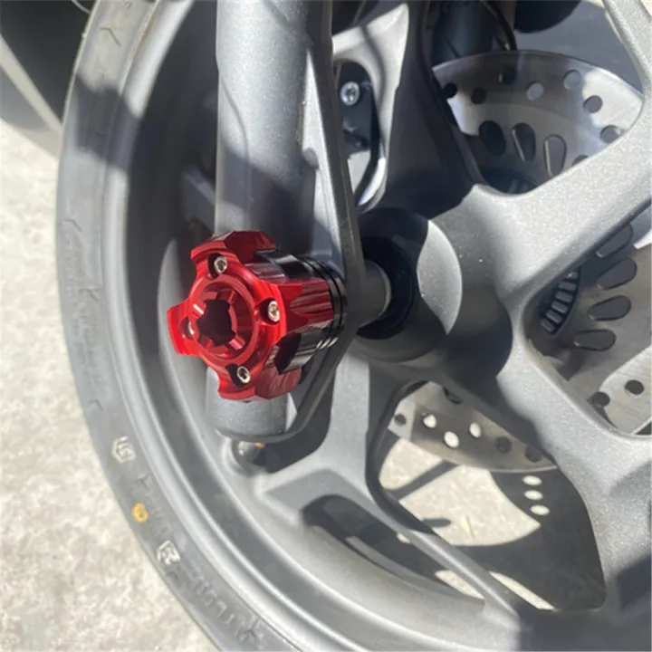 For%20PCX%20125%20160%20Front%20Fork%20Wheel%20Muffler%20Frame%20Slider%20,Gold%20-%20Image%209