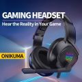 ONIKUMA K19 Gaming Noise-Canceling Stereo Headset With Mic & RGB. 