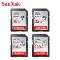 【32GB 】 SanDisk SD Card 128GB 64GB 32GB 16GB microSDHC SDXC UHS-I Memory Card micro SD Card TF Class10 U3 For Camera SDUNC. 