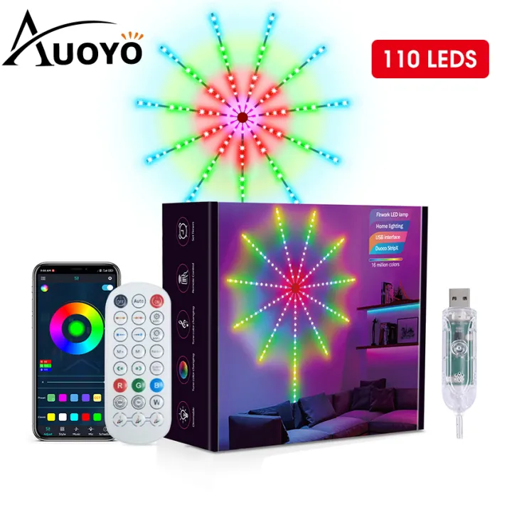 Auoyo%20%20Firework%20LED%20Strip%20Lights%20Dream%20Color%20Lamp%20Christmas%20Lights%20RGB%20Strip%20Lights%20Smart%20Flexible%20LED%20Firework%20Lights%20Music%20Sound%20Sync%20Lights%20with%20APP%20Remote%20Control%20USB%20Powered%20-%20Image%209