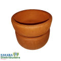 Cactus Flower Pot ( Handmade) 02 PCS. 
