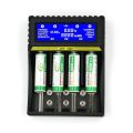 Battery charger 18650/nickel hydrogen/AA/9V intelligent charging. 