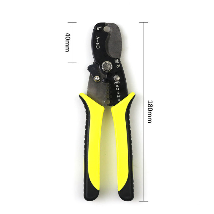 Multipurpose Wire Stripper & Crimper Tool – Cable Cutter & Pliers All-in-One 7 thumbnail image