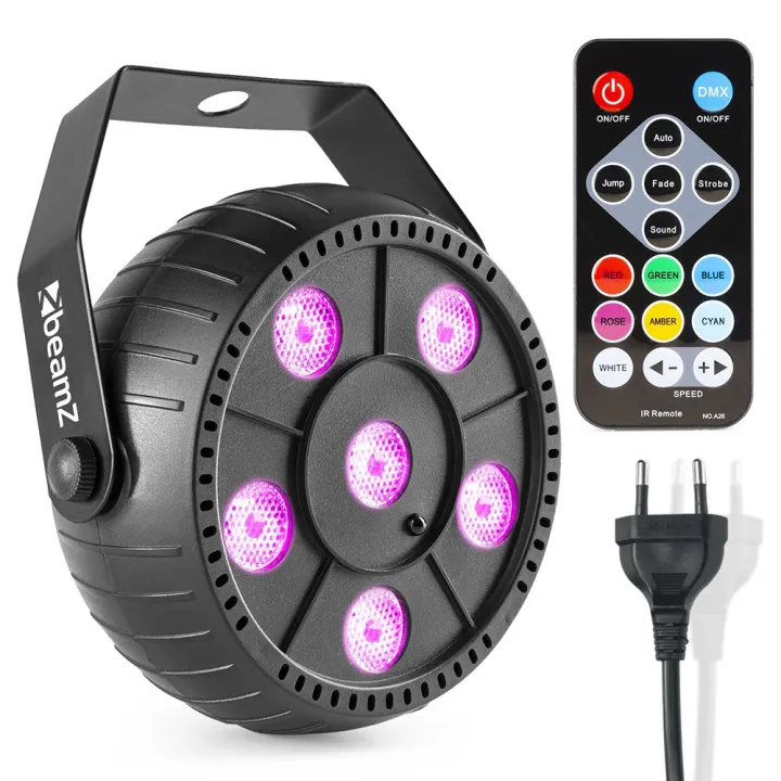 Par Light Rgb5 6 / 12 / 18 / 60 LED Par Light RGB LED Par Can with Remote Control ...